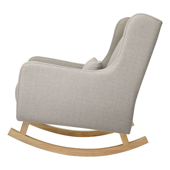 M20687PGETL,Babyletto,Kai Rocker in Performance Grey Eco-Twill w/Light Legs