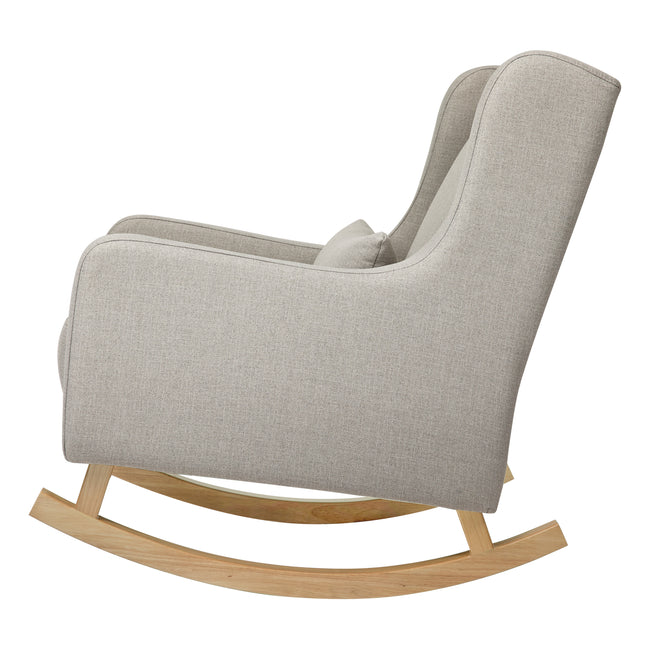 M20687PGETL,Babyletto,Kai Rocker in Performance Grey Eco-Twill w/Light Legs
