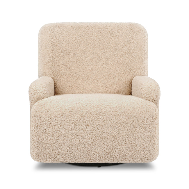 M27687CSG,Namesake,Winslow Extra Wide Recliner and Swivel Glider in Chai Shearling