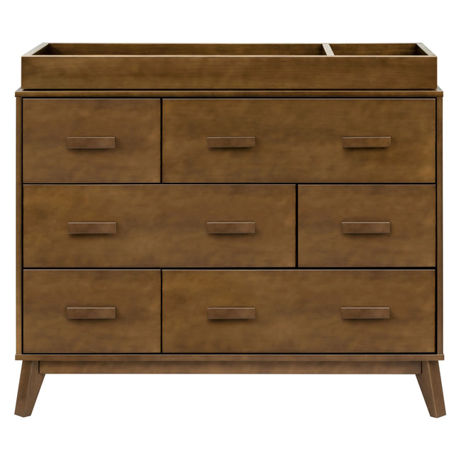 M5826NL,Babyletto,Scoot 6-Drawer Dresser in Natural Walnut