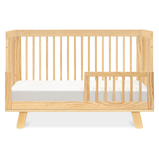 M4201N,Babyletto,Hudson 3-in-1 Convertible Crib w/Toddler Bed Conversion Kit in Natural Finish