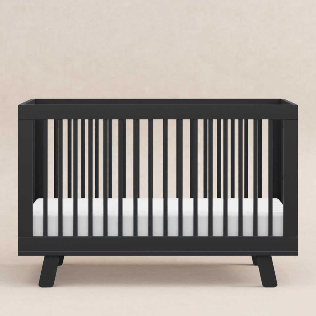 M4201B,Babyletto,Hudson 3-in-1 Convertible Crib w/Toddler Bed Conversion Kit in Black