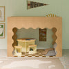M31720PYHY,Babyletto Kids,Nessa Nesting Play Table in Pale Yellow and Honey