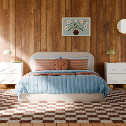Nara Full Floor Bed