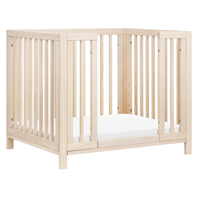 M30880NX,Babyletto,Rolli 9-in-1 Convertible All-Stages® Crib w/ Bassinet & Toddler Bed Kits in Washed Natural