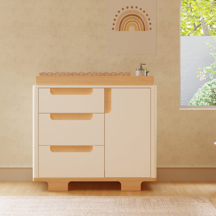 Yuzu 3-Drawer Compact Changer Dresser with Removable Changing Tray (41")