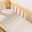 All-Stages Bassinet Sheet in GOTS Certified Organic Muslin Cotton