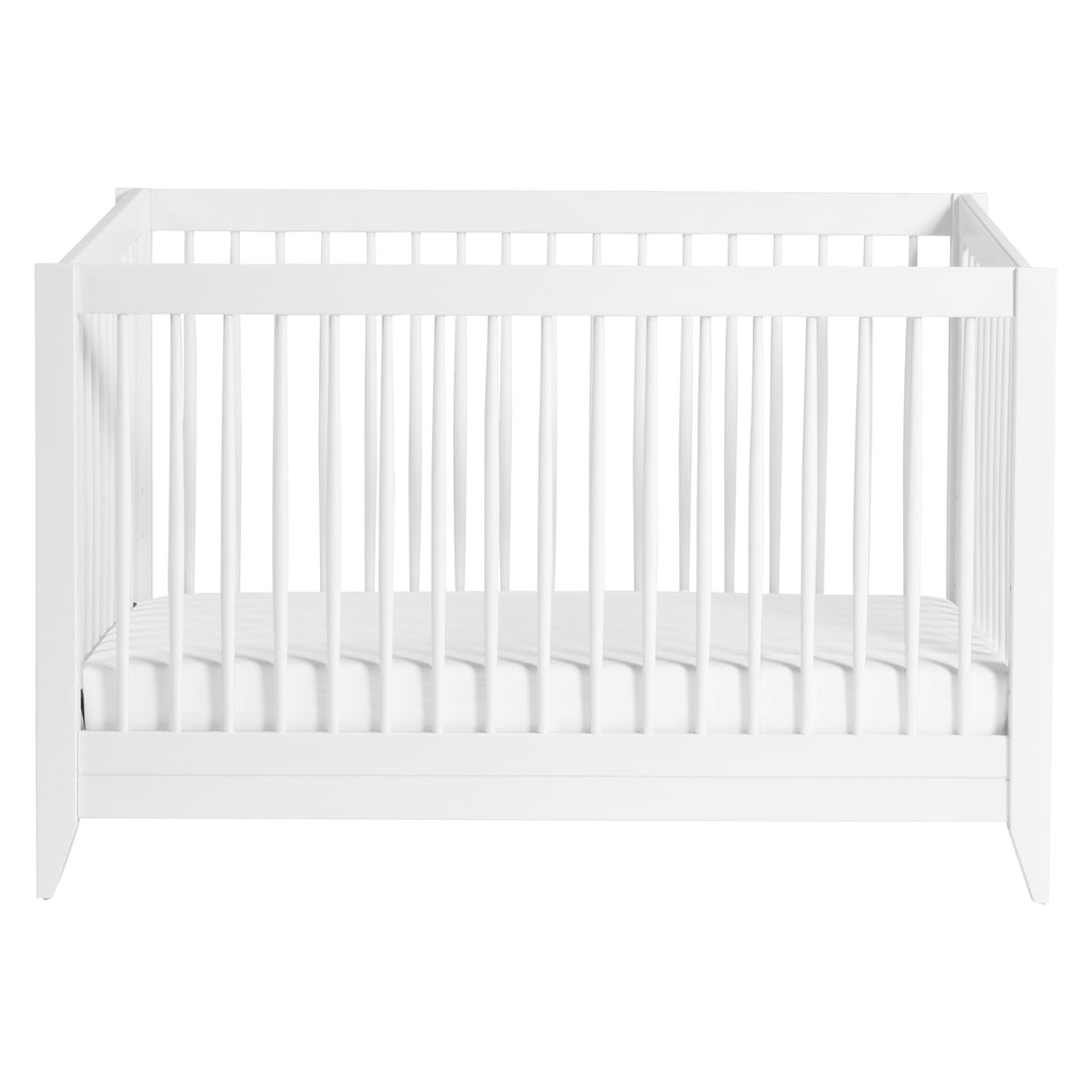 M10301W,Babyletto,Sprout 4-in-1 Convertible Crib w/Toddler Bed Conversion Kit in White Finish