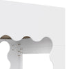 M31171WHY,Babyletto Kids,Lido Wave Low Loft Twin Bed in White and Honey