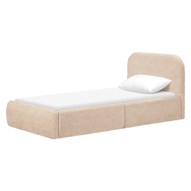 M31269CSG,Babyletto Kids,Nara Twin Bed in Chai Shearling
