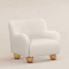 M31903PWB,Babyletto Kids,Swoops Kids Chair in Performance Ivory Boucle