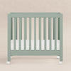 M6698LS,Babyletto,Origami Mini Crib in Light Sage