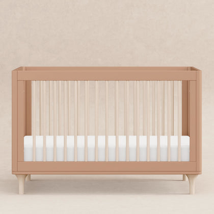 M9001CYNNX,Babyletto,Lolly 3-in-1 Convertible Crib w/Toddler Bed Conversion in Canyon/Washed Natural