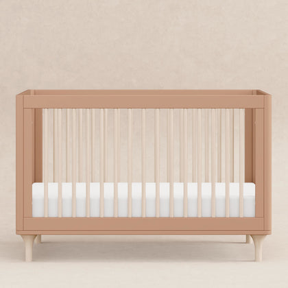 M9001CYNNX,Babyletto,Lolly 3-in-1 Convertible Crib w/Toddler Bed Conversion in Canyon/Washed Natural
