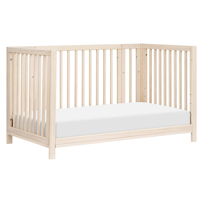 M30880NX,Babyletto,Rolli 9-in-1 Convertible All-Stages® Crib w/ Bassinet & Toddler Bed Kits in Washed Natural