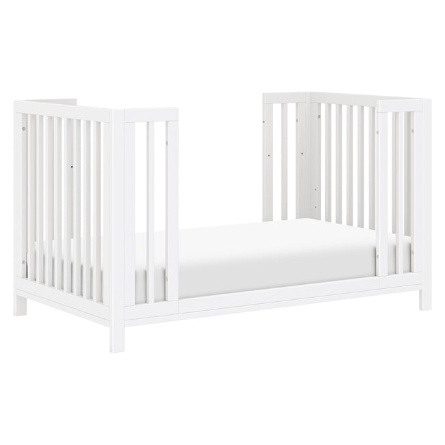 M30880W,Babyletto,Rolli 9-in-1 Convertible All-Stages® Crib w/ Bassinet & Toddler Bed Kits in White