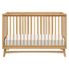 M15401HY,Babyletto,Peggy Mid-Century 3-in-1 Convertible Crib w/Toddler Bed Conversion Kit in Honey