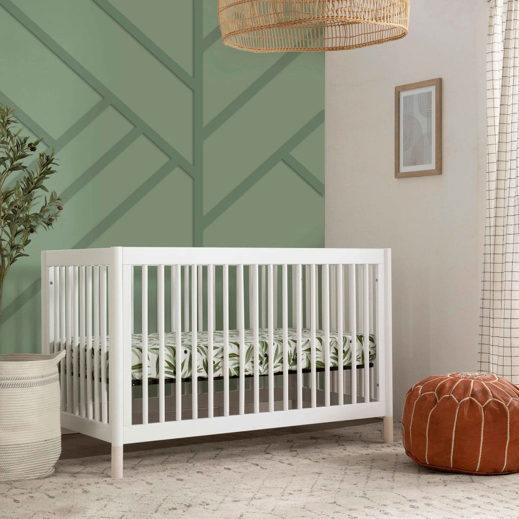 M12901WNX,Babyletto,Gelato 4-in-1 Convertible Crib w/Toddler Conversion Kit in White  NX Feet