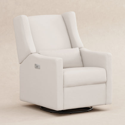 M11288PCMEW,Babyletto,Kiwi Glider Recliner w/ Electronic Control and USB in Performance Cream Eco-Weave