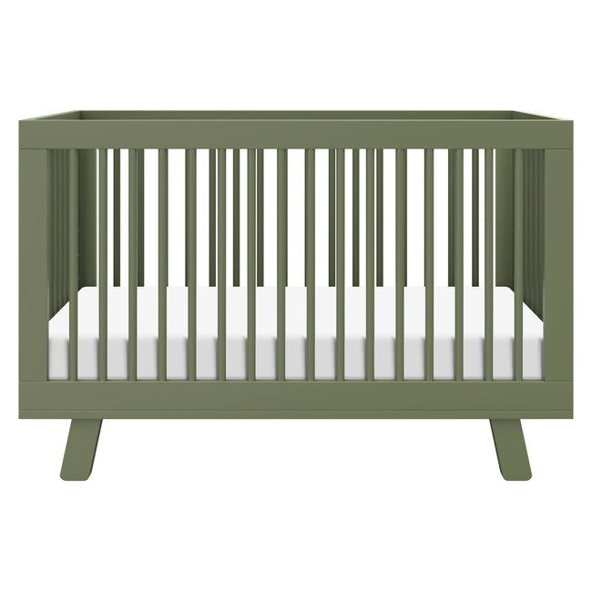 M4201OL,Babyletto,Hudson 3-in-1 Convertible Crib w/Toddler Bed Conversion Kit in Olive
