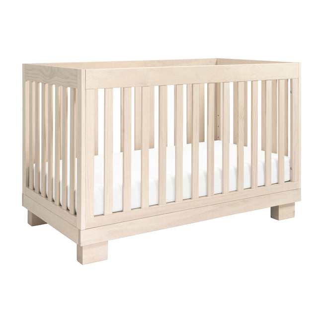 M6701NX,Babyletto,Modo 3-in-1 Convertible Crib w/Toddler Bed Conversion Kit in Washed Natural