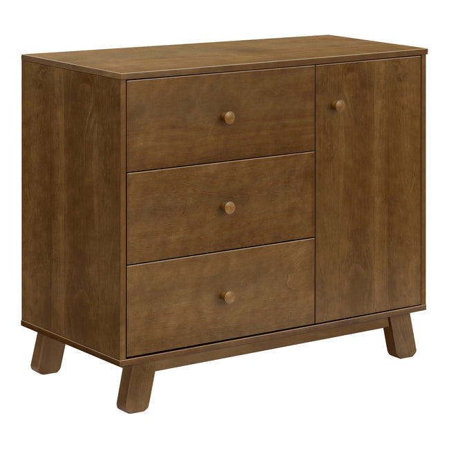 M32523NL,Babyletto,Hudson Modern 3-Drawer Dresser in Natural Walnut