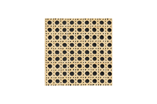SWATCH235,Babyletto,Babyletto - Black w/ Octagonal Natural Cane (BNC) SWATCH