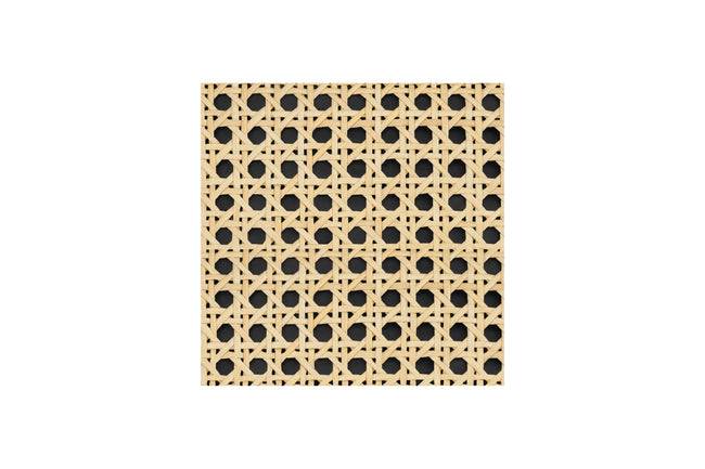 SWATCH235,Babyletto,Babyletto - Black w/ Octagonal Natural Cane (BNC) SWATCH