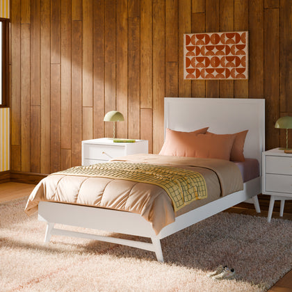 M15969W,Babyletto Kids,Palma Twin Bed in White