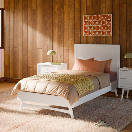 M15969W,Babyletto Kids,Palma Twin Bed in White