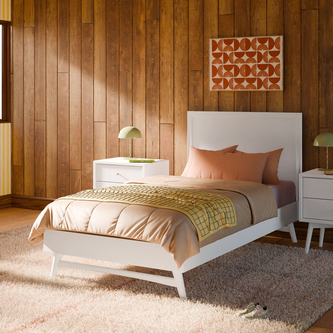 M15969W,Babyletto Kids,Palma Twin Bed in White
