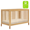 M12901HYVTL,Babyletto,Gelato 4-in-1 Convertible Crib w/Toddler Bed Kit in Honey/Vegan Tan Leather Feet