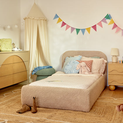 Nara Twin Floor Bed