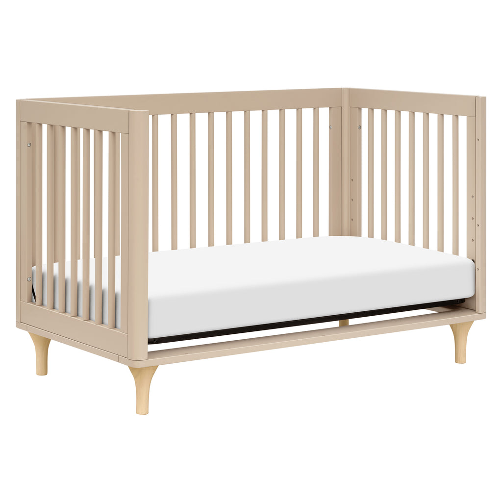 M9001TPEN,Babyletto,Lolly 3-in-1 Convertible Crib w/Toddler Bed Conversion Kit in Taupe/Natural