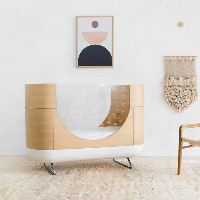 U0400,Ubabub,Pod 2-in 1 Convertible Crib w/Toddler Bed Conversion Kit