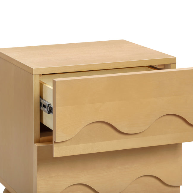 M31160HY,Babyletto Kids,Lido Wave Nightstand in Honey