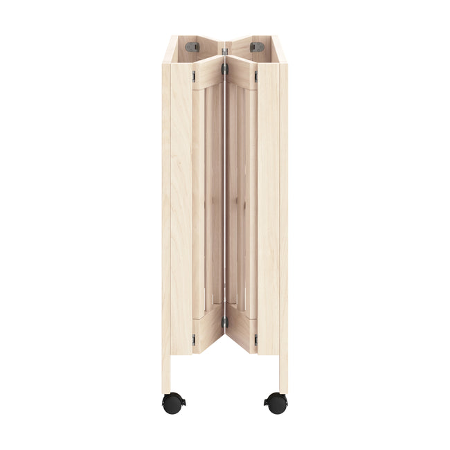M6698NX,Babyletto,Origami Mini Crib in Washed Natural