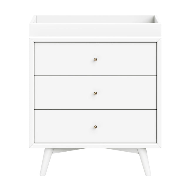 M15913W,Babyletto,Palma 3-Drawer Assembled Dresser in White