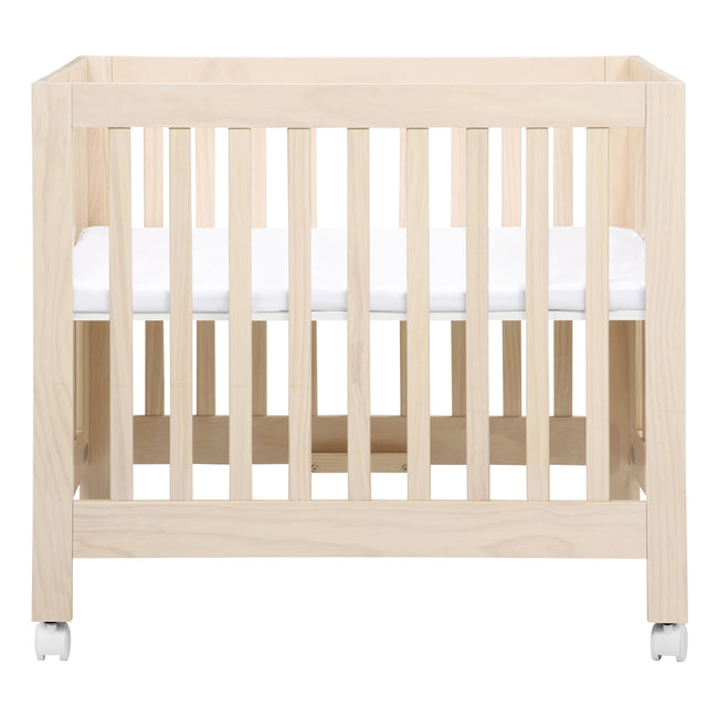 M6698NX,Babyletto,Origami Mini Crib in Washed Natural