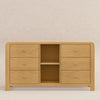 M18416HY,Babyletto Kids,TipToe 6-Drawer Assembled Dresser with Cubbies in Honey