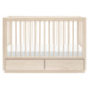 M21601NX,Babyletto,Bento 3-in-1 Convertible Storage Crib w/Toddler Bed Conversion Kit in Washed Natural