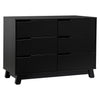 M4216B,Babyletto,Hudson 6-Drawer Double Dresser  Assembled in Black