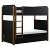 M19173B,The MDB Family,TipToe Twin Storage Trundle Bed in Black