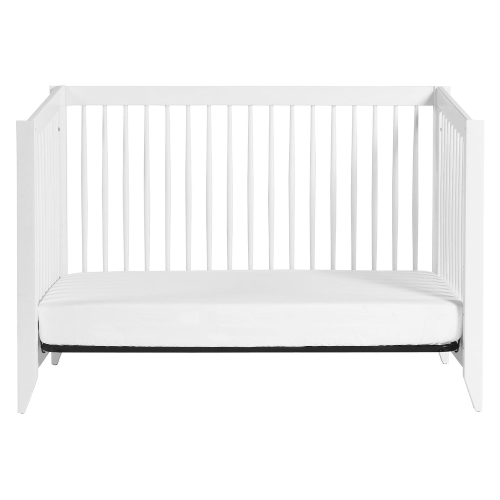 M10301W,Babyletto,Sprout 4-in-1 Convertible Crib w/Toddler Bed Conversion Kit in White Finish