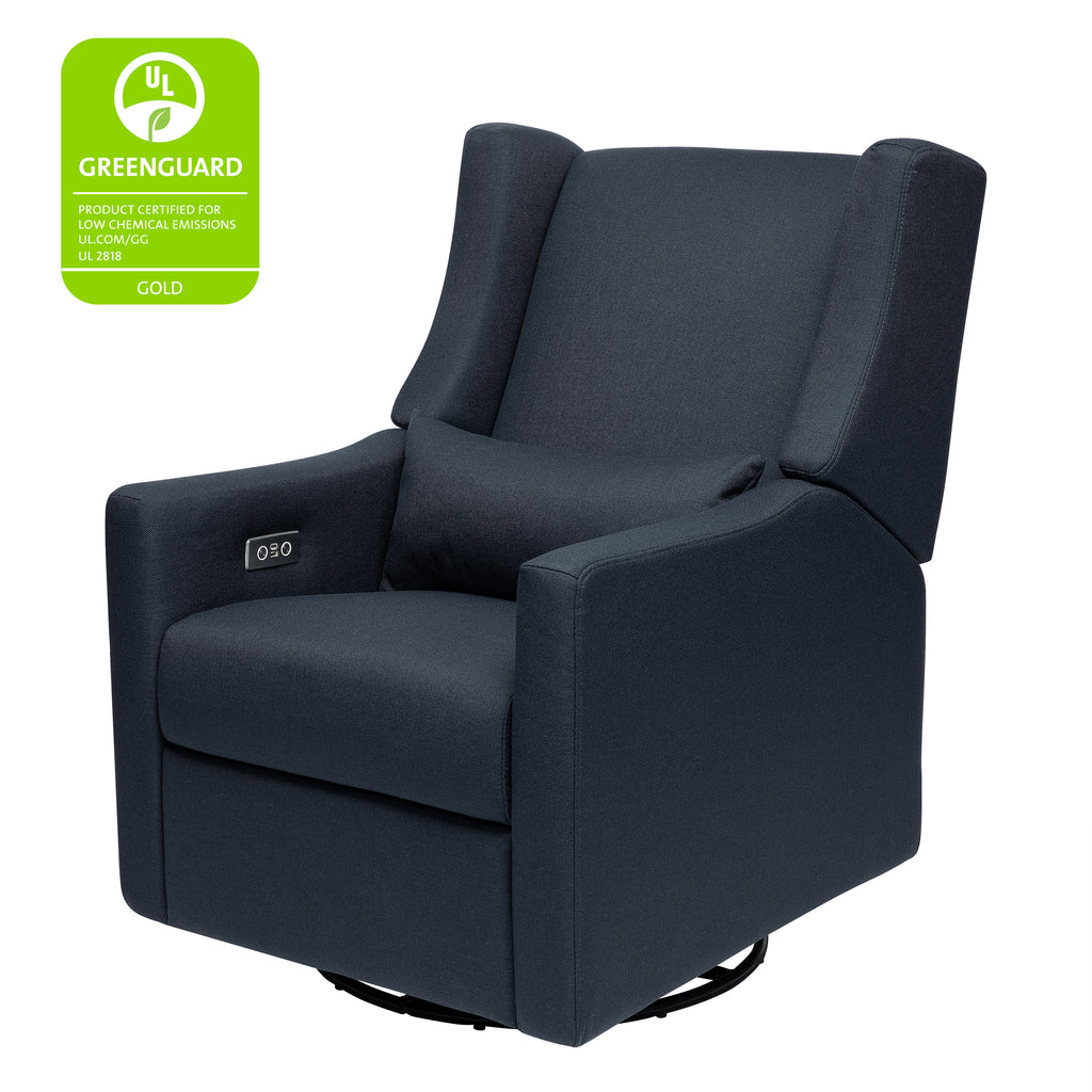 M11288PVET,Kiwi Glider Recliner w/ Electronic Control and USB in Performance Navy Eco-Twill