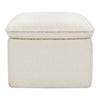 M20985WB,Babyletto,Cali Storage Ottoman in Ivory Boucle