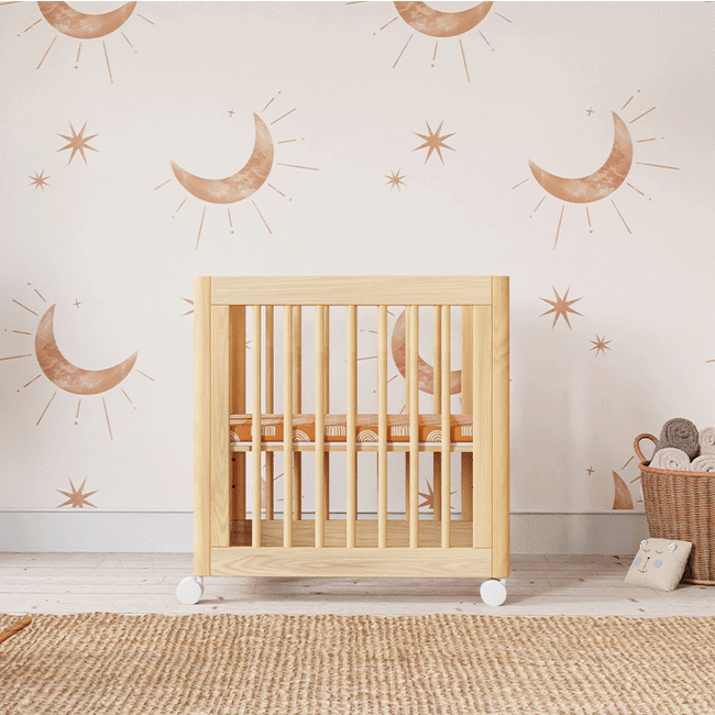 M23401N,Babyletto,Yuzu 8-in-1 Convertible Crib w/All-Stages Conversion Kits in Natural