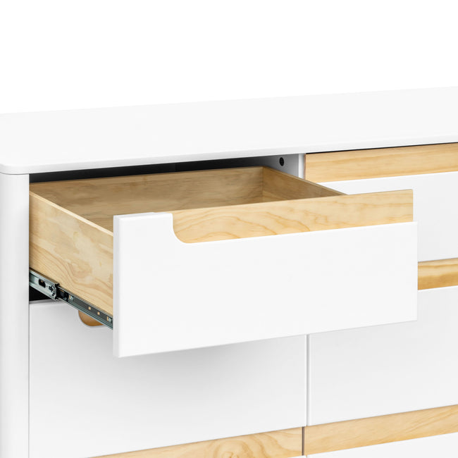 M23428WN,Babyletto,Yuzu 9-Drawer Dresser  Assembled in White/Natural
