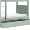 M19173LS,The MDB Family,TipToe Twin Storage Trundle Bed in Light Sage
