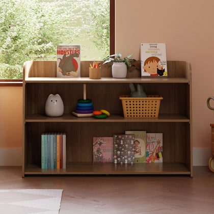 M32211NL,Babyletto Kids,Melo Montessori-Inspired Bookcase in Natural Walnut